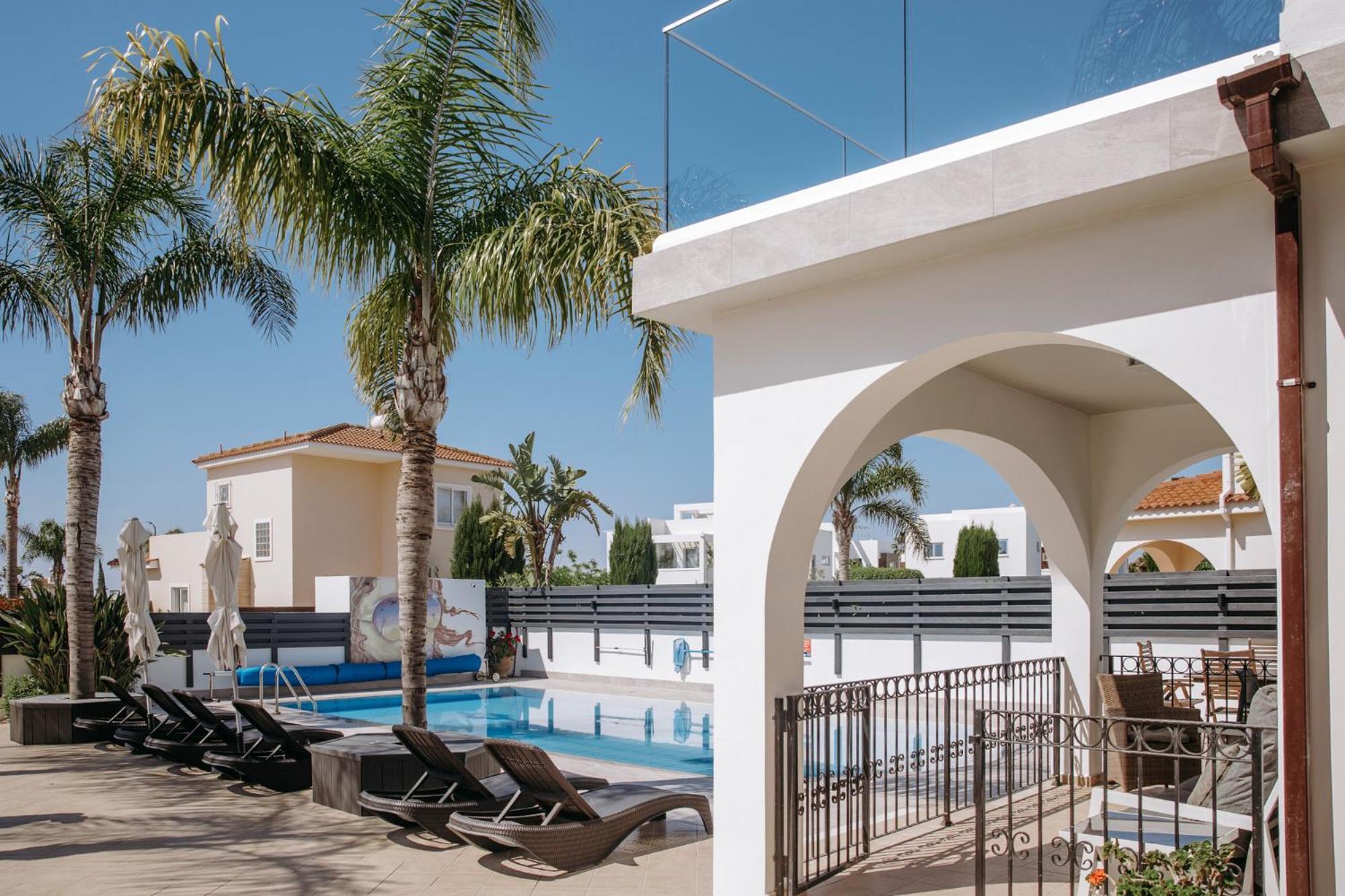 Sunset Villa Private Complex Heated Pool Айя-Напа Экстерьер фото